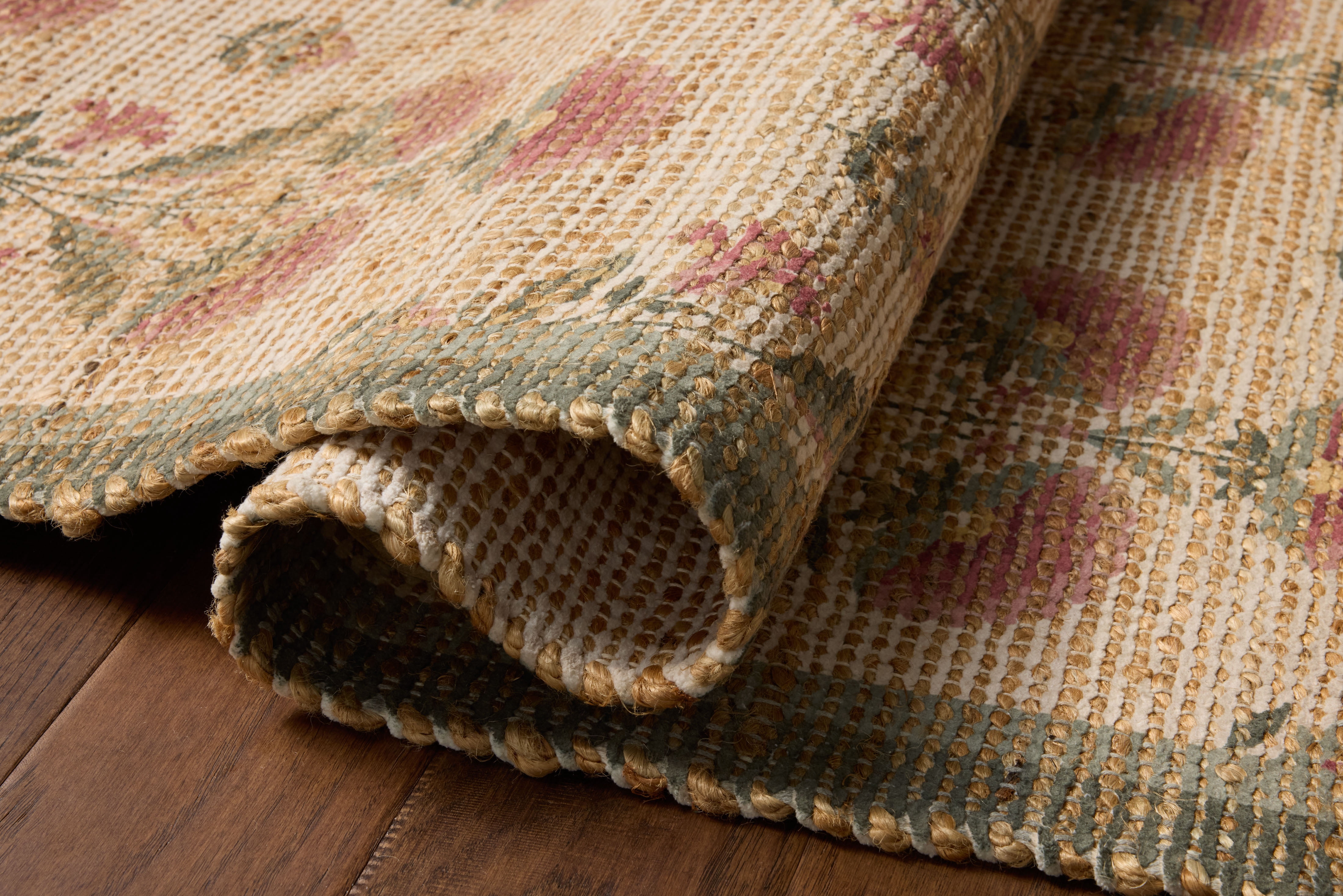 Chris Loves Julia x Loloi Rue Sage / Blush 5'-0" x 7'-6" Area Rug