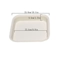 thumbnail image 2 of Square Flower Pot Trays Plant Saucer Base Home Garden Supplies 2Pcs, 2 of 3