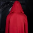 thumbnail image 5 of Hooded Robe Cloak - Medieval Renaissance Wizard Monk Priest Costume, Dark Gothic Knight Cape for Halloween Cosplay, 5 of 7