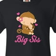 thumbnail image 4 of Inktastic Big Sis Monkeys Youth T-Shirt, 4 of 5