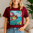 thumbnail image 4 of Amalfi Coast Italy , Lemon Travel Shirt,Summer Beach Tee,Summer Vibes,Summer Girl,Hello Summer,Summer Vacation Tshirt, 4 of 5