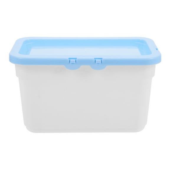 Masteelf Laundry Pod Container with Dryer Sheet Compartment, Bathroom Storage Organizer Box for Laundry Room and Small Package Storage