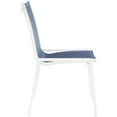 thumbnail image 6 of Meridian Furniture Nizuc Navy Fabric Outdoor Patio Dining Chair (Set of 2), 6 of 9