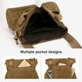 thumbnail image 6 of NEYRAT Canvas Messenger Bag Large Capacity Hobo Tote Bag Multi-Pocket Casual Purse Crossbody Shoulder Bags Work Travel for Women, 6 of 7