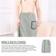thumbnail image 4 of 1 toalla de baño para hombre, manta de baño, falda de baño portátil, toalla de baño portátil, 4 of 5
