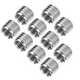 thumbnail image 3 of 30 Pcs Threaded Inserts Inner M6X1.0 Outer M8X1.25 Length 6MM Male Female Nut, 3 of 10