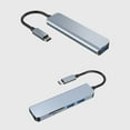thumbnail image 4 of EGNMCR Adaptateur Multi-Split de Concentrateur Réseau Type-C 5-en-1 avec 1xUSB3.0 + 2xUSB2.0 + + pour Accessoires d'Ordinateur PC Adaptateur de Concentrateur, 4 of 8