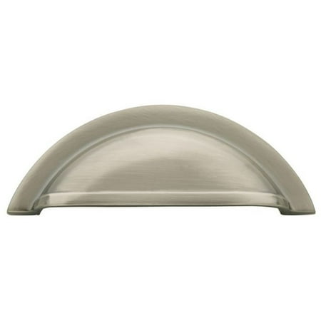Baldwin Nickel Pulls - Baldwin 4424151 Cup Cabinet Pull, Antique Nickel