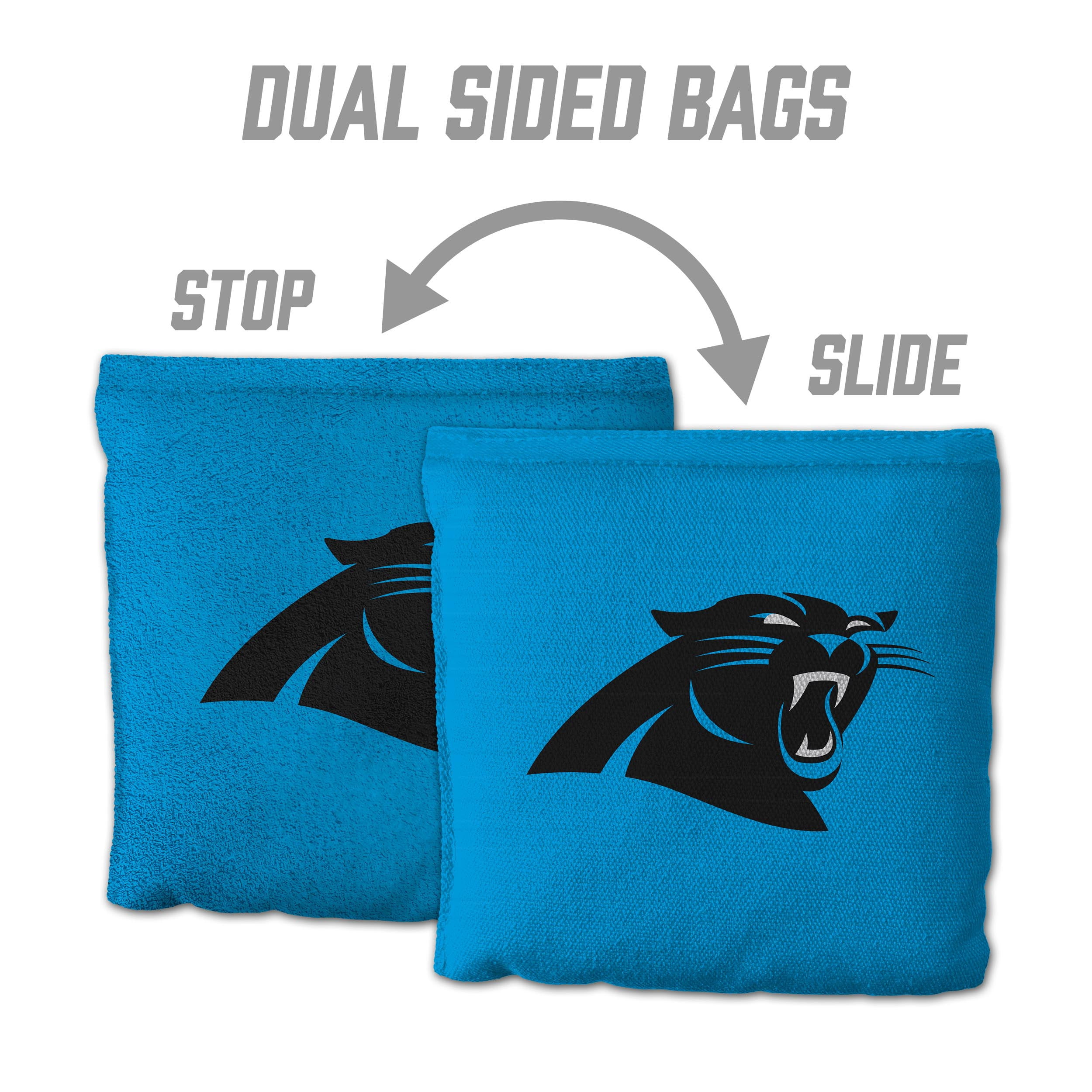 Carolina Panthers 8pk Licensed Cornhole Bags