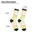 thumbnail image 2 of Sigee Lemon Potatoes for Premium Children's Socks Unisex School Kids Boys Girls,Soft and Comfy Kids' Socks, 2 of 5
