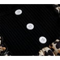 thumbnail image 5 of StylesILove Infant Baby Girls Black Ribbed Long Sleeve Leopard Ruffle Dress Animal Print Princess Girl Spring Fall Outfit (6 Months), 5 of 7