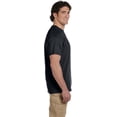 thumbnail image 3 of Hanes Men's Ecosmart T-Shirt Pack of 6, Black, XX-Large, 3 of 6