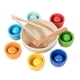 thumbnail image 2 of Pelotas en vasos Juguetes Montessori Aprendizaje de habilidades motoras finas educativas tempranas para 1 7 colores, 2 of 8
