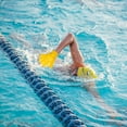 thumbnail image 1 of HOOWIFFY Hand Swimming Fins 1 Pair Yellow Paddle for Surfing Adjustable Design, 1 of 8
