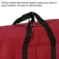 thumbnail image 4 of Unique Bargains 40L Capacity Storage Tote with Zippers Clothes Moving Tote Bags, Red, 4 of 5