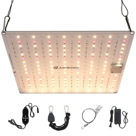 

Entcook Hydroponic LED Grow Light Dimmable Full Spectrum Plant Growing Lamp with 3x3ft Coverage for Greenhouses and Veg Bloom