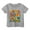 Grey, variant on WOYY Kids 100 Days Of School T-Shirt Boys Girls Letter Print Short Sleeve T Shirt Tee Top