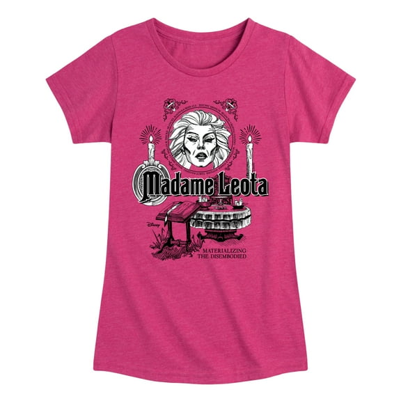 Disney - Haunted Mansion Parks Attraction - Madame Leota - Toddler & Youth Girls Short Sleeve Graphic T-Shirt