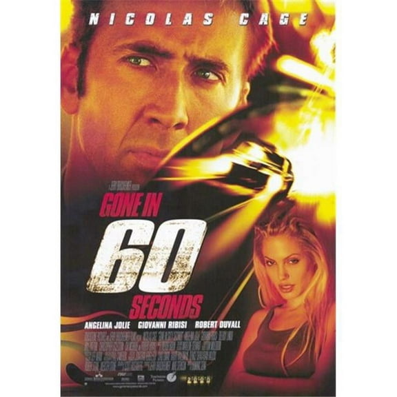 Gone in 60 Seconds Movie Poster - 11 x 17