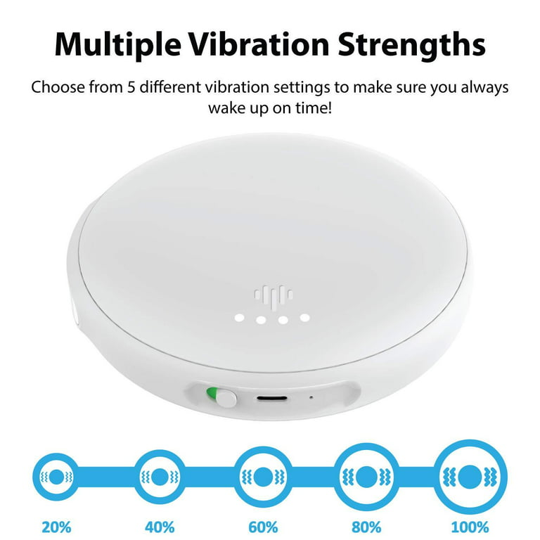 Buy iLuv Smartshaker 3 Portable Travel Bed Shaker Alarm Clock