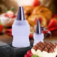 thumbnail image 2 of Icing Piping Nozzles Tips Cake Decorating Converter Pastry Tool [跃星辉]透明PP连接器转换器（小号 10个一卖） Anggrek Otros, 2 of 5
