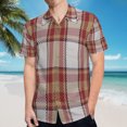 thumbnail image 5 of High Quality Hawaiian Shirts for Men Short Sleeve Aloha Beach Shirt Floral Summer Casual Button Down Shirts Blouses T7SZUE, 5 of 7