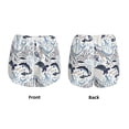 thumbnail image 3 of Balery Sea Animal Pantalones cortos deportivos para mujer con forro y dos bolsillos, elásticos, para entrenamiento, gimnasio, yoga-XX-Large, 3 of 7