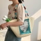 thumbnail image 5 of Bolsa de playa de verano de hombro casual para mujer Simple portátil para viajes (Estilo 4) JShteea Para Estrenar, 5 of 6