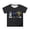 Black, variant on Childrens Tees Short Sleeve Hanukkah Print Round Neck Y2K Tops,Black,Size 3-4 Years