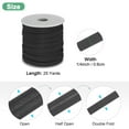 thumbnail image 3 of Double Fold Bias Tape , 1/4 Inch x 25 Yard Piping Trim Fabric Binding Tape for Sewing, Apply to Seaming, Hemming, Binding, Quilting, DIY Craft Accessories (Black), 3 of 6