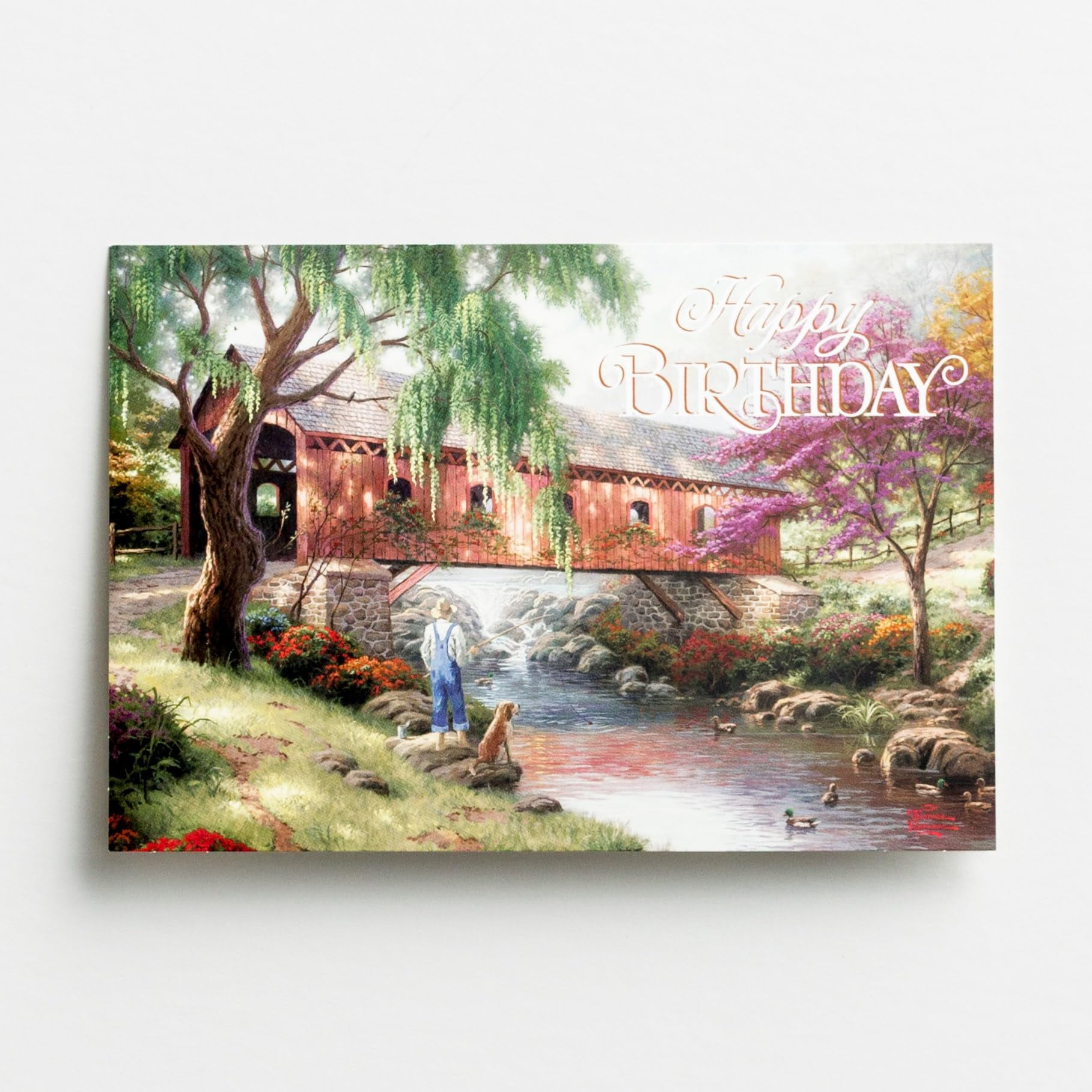 Dayspring Jahrestagskarten – Thomas Kinkade Motive, 12 Karten In Box Mit Umschlägen