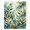 Green, Pattern 14, variant on ODIKA 4' x 6' Machine Washable Non-Slip Area Rug, watercolor floral High Traffic Rug, Green, 960781