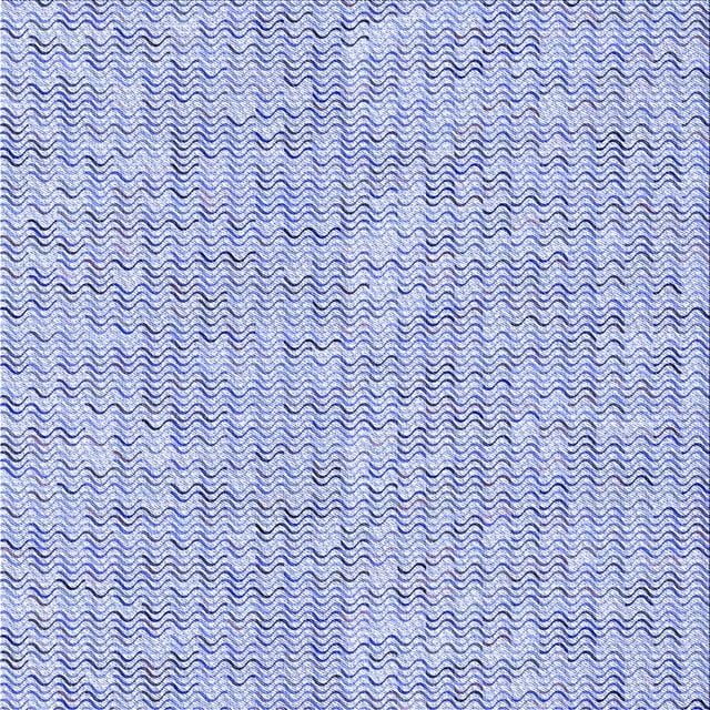Ahgly Tapis d'Intérieur Lavable en Machine Carré Transitionnel Bleu Ciel, 6 Pieds Carré