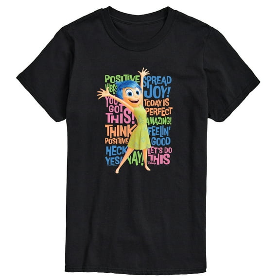 Inside Out 2 - Joy Positive Words - Men's Short Sleeve T-Shirt