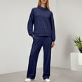 thumbnail image 2 of Valentine's Day Sweatsuits Women 2 Piece Outfit Jogger Set Cute Hoodie Top and Loose Fit Wide Leg Pants Tracksuit Set Trouser Suit Casual Fitness Set Sports Suit, 2 of 5