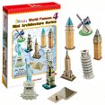 thumbnail image 1 of V6PCB 018 - MINI ARCHITECTURES Série 4 Casse-Tête 3D 60 Pcs/kit Amusement Cubique, 1 of 1