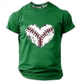 thumbnail image 1 of Camisetas de Manga Corta Casual Impresión Cuello Redondo Suéter Camiseta, Blusa de Moda de Poliéster Ligero, 1 of 3