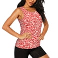 thumbnail image 2 of Lsque Beef1 Printed Workout Tank Tops for Women, Athletic Sports Tank Tops, Compression Sleeveless Dry Fit Shirts,Sleeveless Yoga Shirt-X-Large, 2 of 9