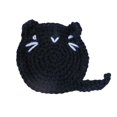 thumbnail image 1 of Boisson Absorbante au Crochet Cartoon Chat Protection Antidérapante Résistante à la Chaleur, 1 of 8