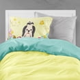 thumbnail image 2 of Carolines Treasures BB6088PILLOWCASE Easter Eggs Shih Tzu Black White Fabric Standard Pillowcase Standard multicolor, 2 of 2