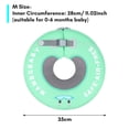 thumbnail image 2 of Anillo de natación Mambobaby B510, flotador no inflable para bebé, anillo para el cuello, flotador para la cabeza, anillo de natación, juguetes, entrenador de natación para bañera de piscina, bebés de Mambobaby Anillo de natación, 2 of 7