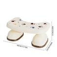 thumbnail image 5 of Bathroom Squatting Stool for Toilet Non-Slip Foot Stool for Improved Posture young mans Adults Plastic Step Stool for Bathroom（C), 5 of 6