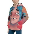 thumbnail image 4 of Gorillaz Youth Sweatshirt Hoodies Fashion Teen Hooded Hoody Pullover Clothes With Pocket For Boys Girls Clothing, 4 of 8