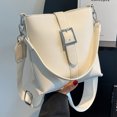 thumbnail image 1 of Bolso tipo cubo para mujer, Bolso elegante de cuero PU, Bolso Retro para mujer, Bolso de lujo para uso diario al aire libre, 1 of 5