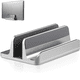 thumbnail image 1 of Soporte vertical para computadora portátil, soporte ajustable para computadora portátil, soporte de escritorio con tamaño de base ajustable, 1 of 8