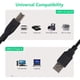 thumbnail image 3 of Cable de impresora USB 2.0 Cable de impresora USB de 480 Mbps para PC Escáner Impresora Computadora JShteea El nuevo, 3 of 9