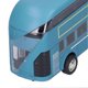thumbnail image 4 of Desktop Decoration Bus Model PullBack Vehicle Toy Children Kid Car Collection Toy(Blue ), 4 of 4