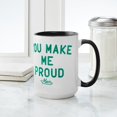 thumbnail image 4 of CafePress - You Make Me Proud Large Mug - 15 oz Ceramic Large White Novelty Mug, 4 of 4