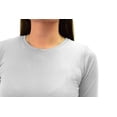 thumbnail image 6 of Womens Medical Underscrub T-Shirt GT Performance Long Sleeve Tee-White-X-Large, 6 of 7
