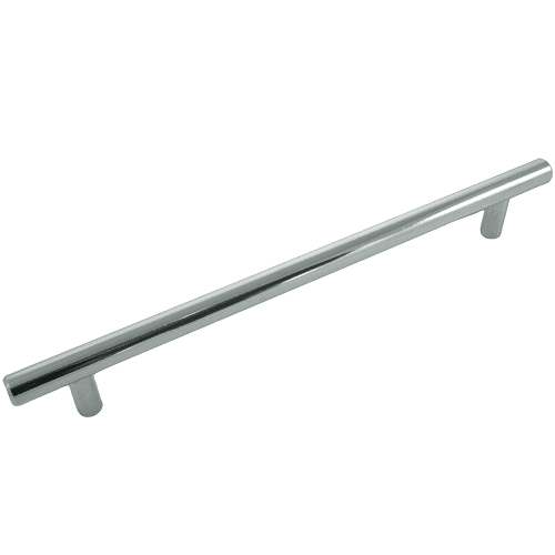 Laurey 87426 Steel T-Bar Pull - Polished Chrome - 192mm c/c - 241mm o/a